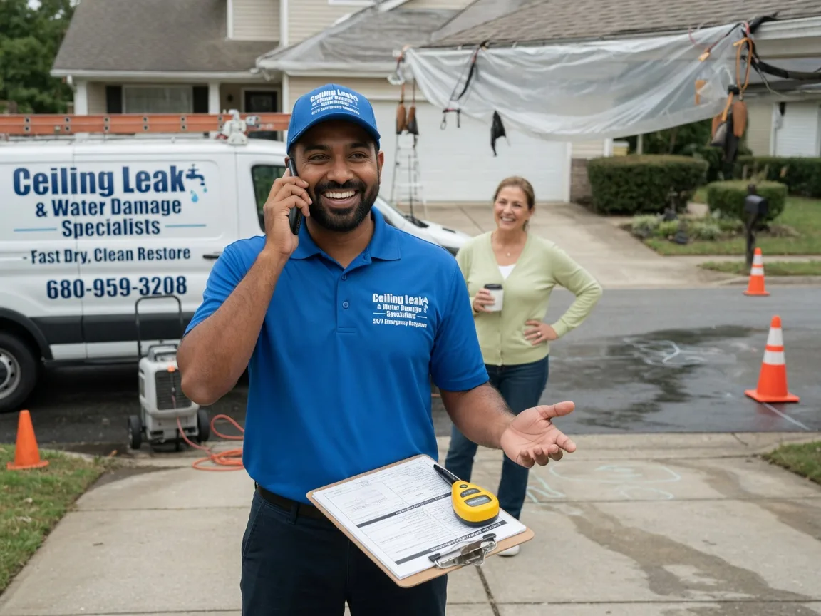 Ceiling Leak Cleanup Avenel, NJ FAQs
